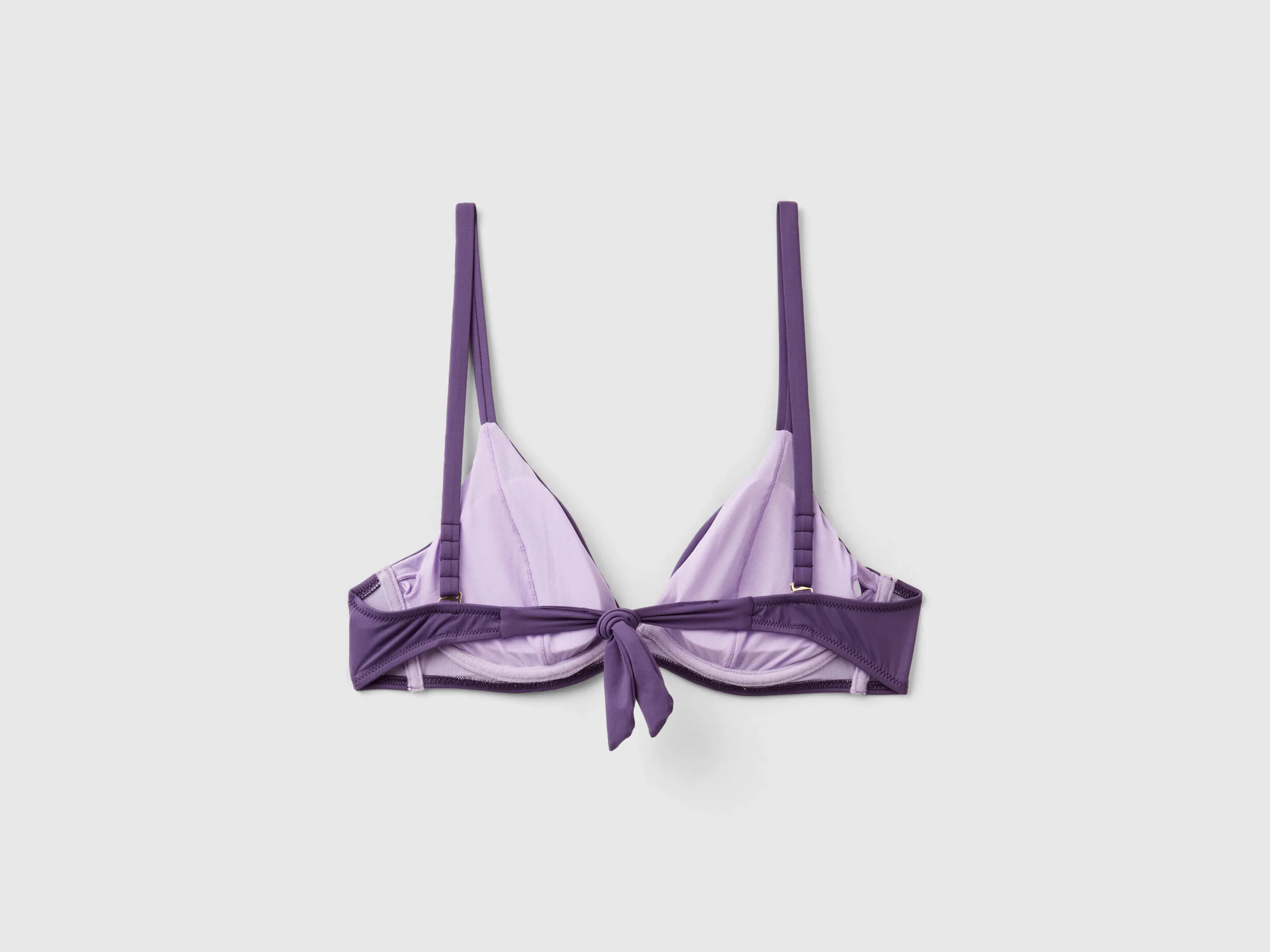 Sujetador de bikini de triángulo de ECONYL® con aros