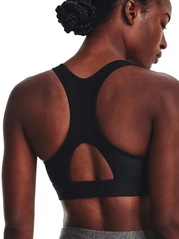 SUJETADOR UNDER ARMOUR HEATGEAR ARMOUR MID PADLESS  BLACK/WHITE  WOMEN´S