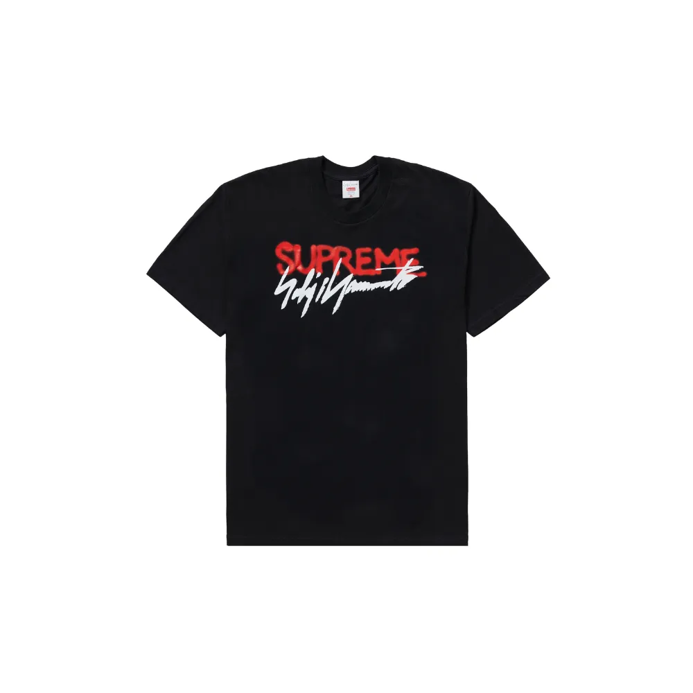 Supreme Yohji Yamamoto Logo Tee Black