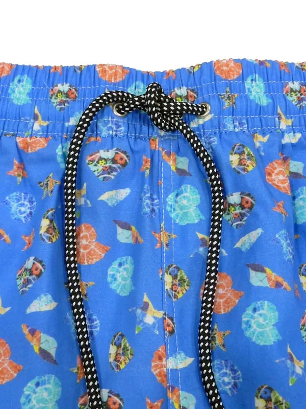 TALLA ESPECIAL  BAñADOR MEYBA MOD. WOODY ESTAMPADO CON CARACOLAS