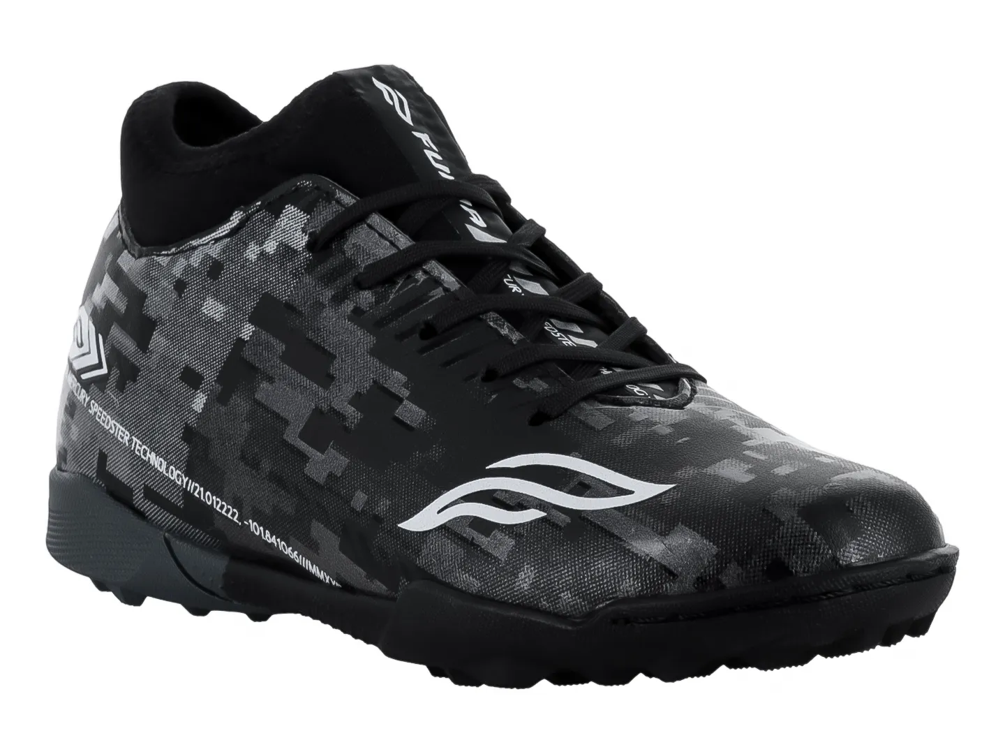 Taquetes Furia 8410tf Negro Para Niño