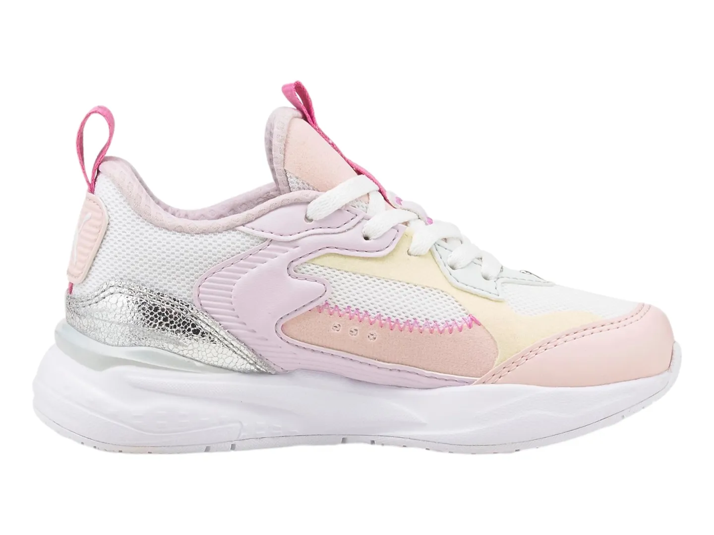 Tenis Puma Fast Limiter Rosa Para Niña
