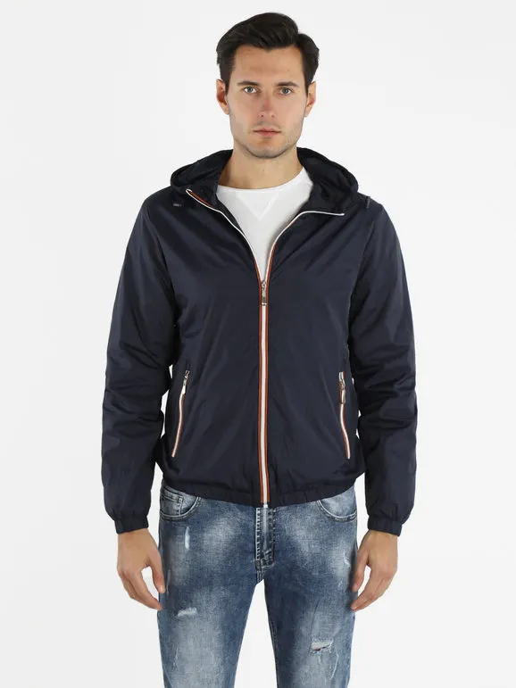 TMK CHAQUETA KWAY DE HOMBRE CON CAPUCHA