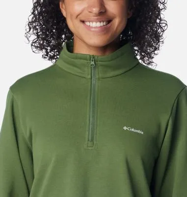 Top con media cremallera Columbia Trek™ French Terry para mujer