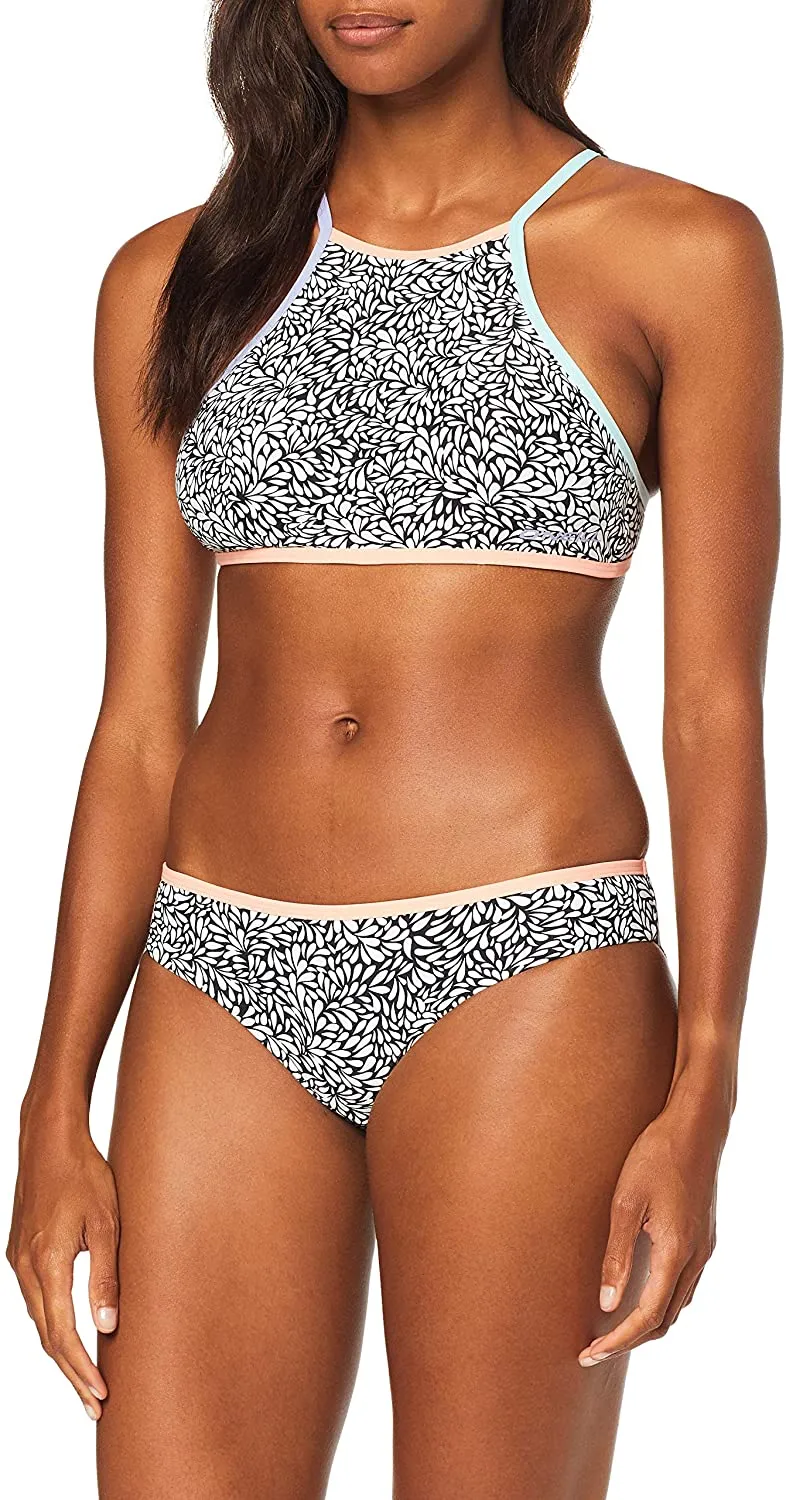 Top de bikini O’NEILL una pieza mujer PW Lanka Maoi TOP Ref. 9A8306 blanco/negro flores