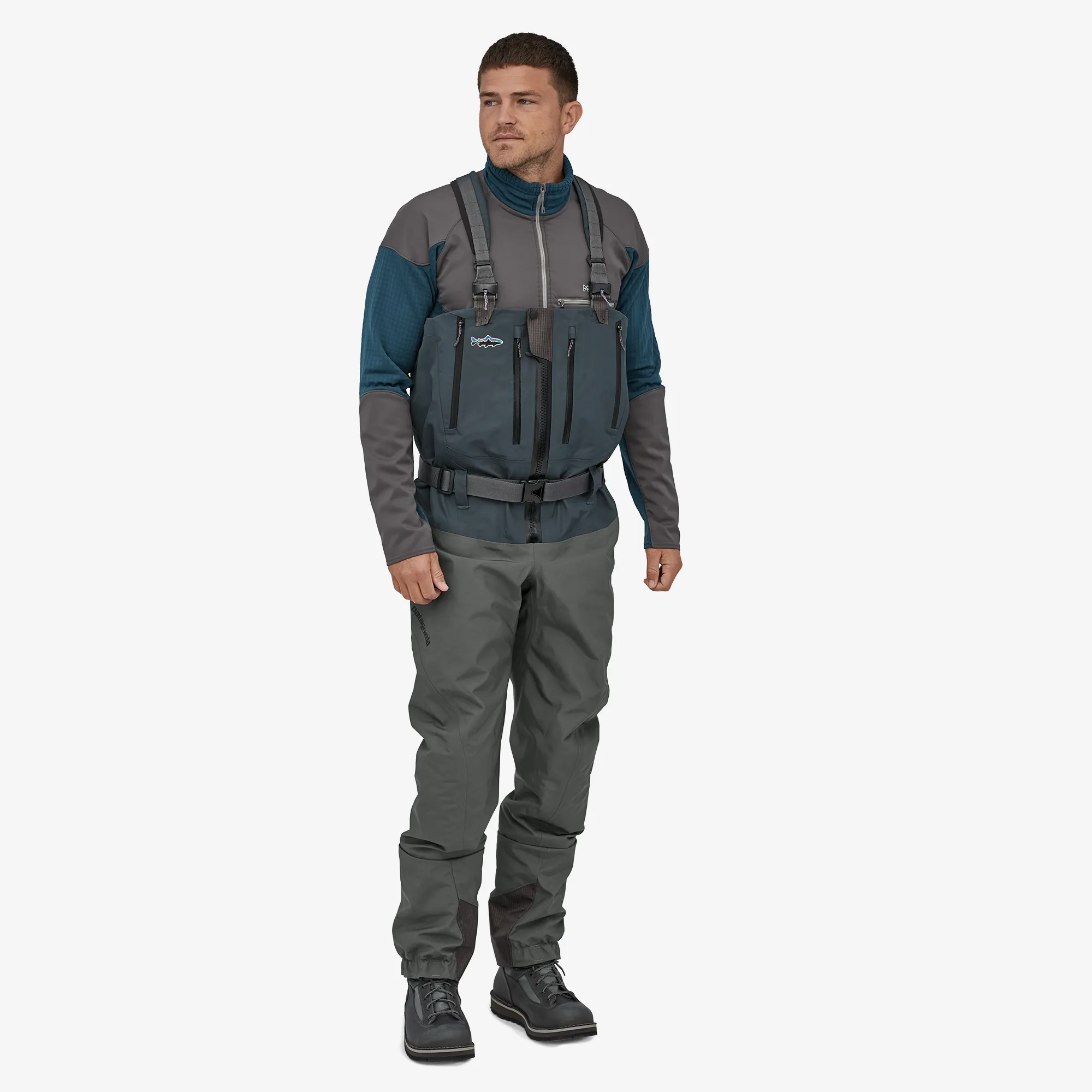 TRAJE DE PESCA HOMBRE SWIFTCURRENT EXPEDITION ZIPFRONT WADERS