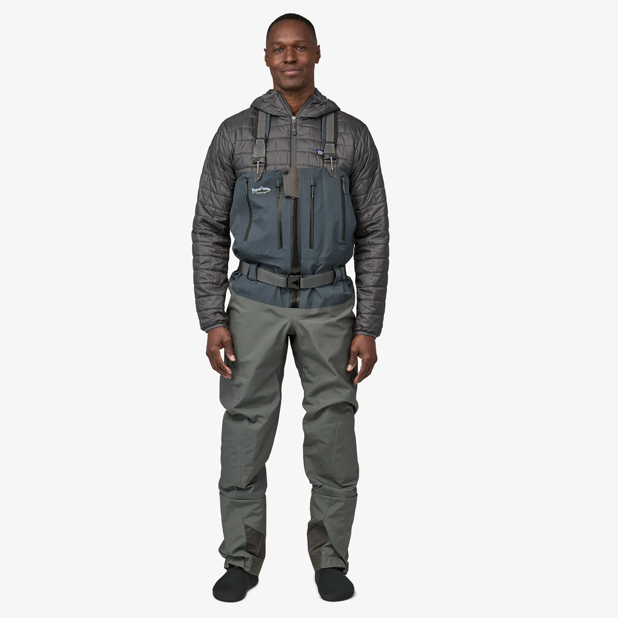 TRAJE DE PESCA HOMBRE SWIFTCURRENT EXPEDITION ZIPFRONT WADERS