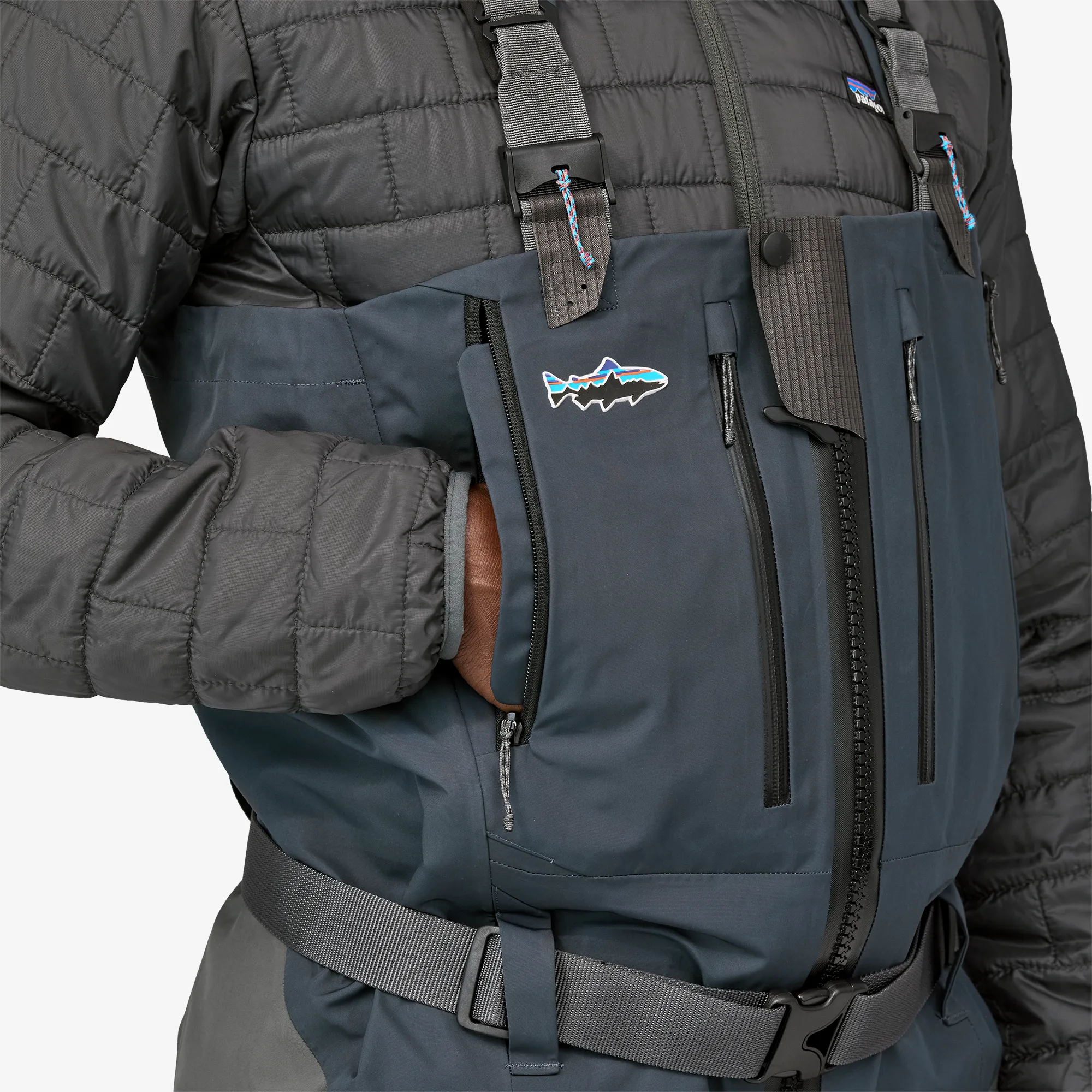 TRAJE DE PESCA HOMBRE SWIFTCURRENT EXPEDITION ZIPFRONT WADERS