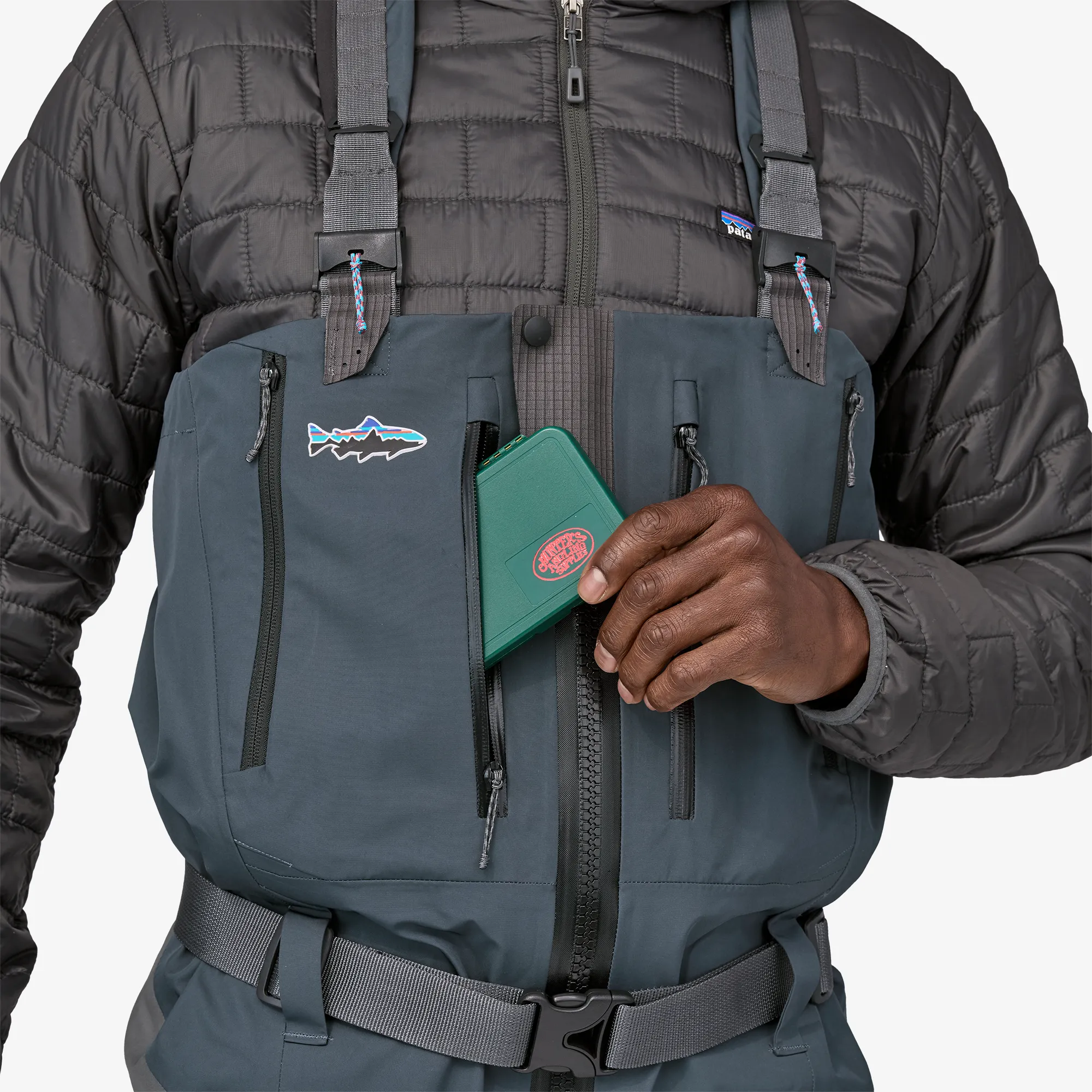 TRAJE DE PESCA HOMBRE SWIFTCURRENT EXPEDITION ZIPFRONT WADERS