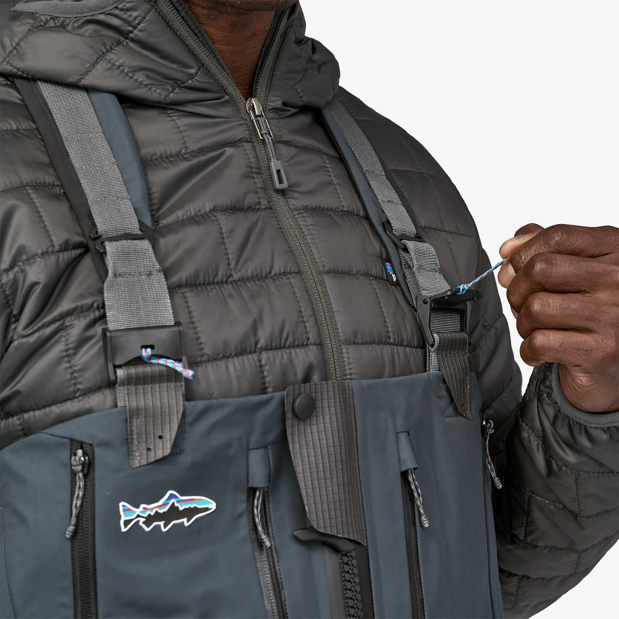 TRAJE DE PESCA HOMBRE SWIFTCURRENT EXPEDITION ZIPFRONT WADERS