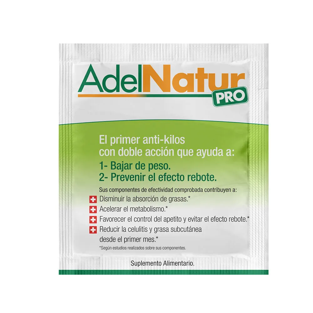Tratamiento para Bajar de Peso Adelnatur Pro Formato Sachet 2 Mes