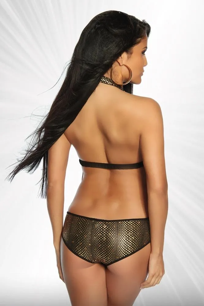 Trikini sofisticación moda HQ Oro