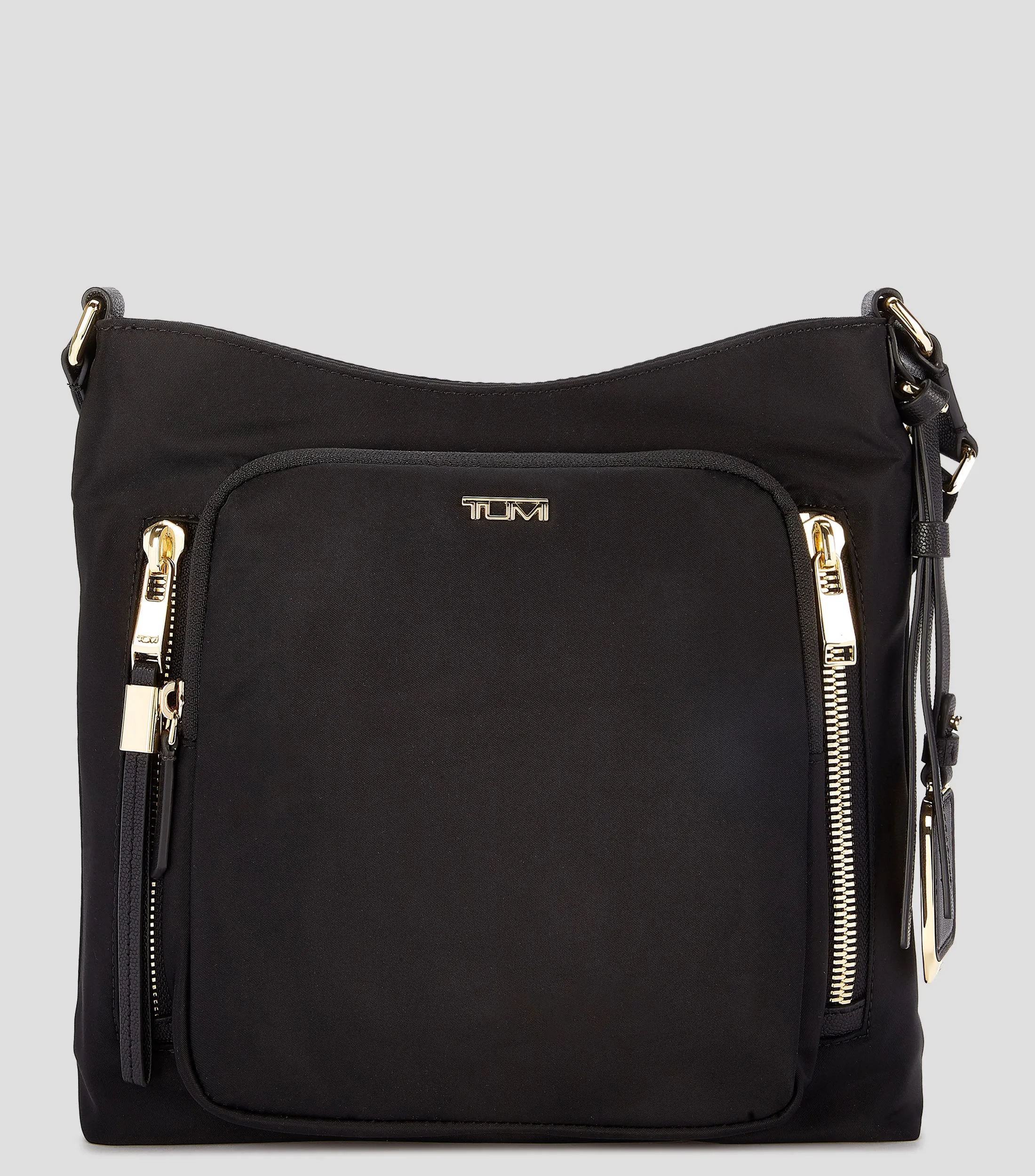 Tumi Bolso crossbody negro Voyageur Tyler liso Hombre