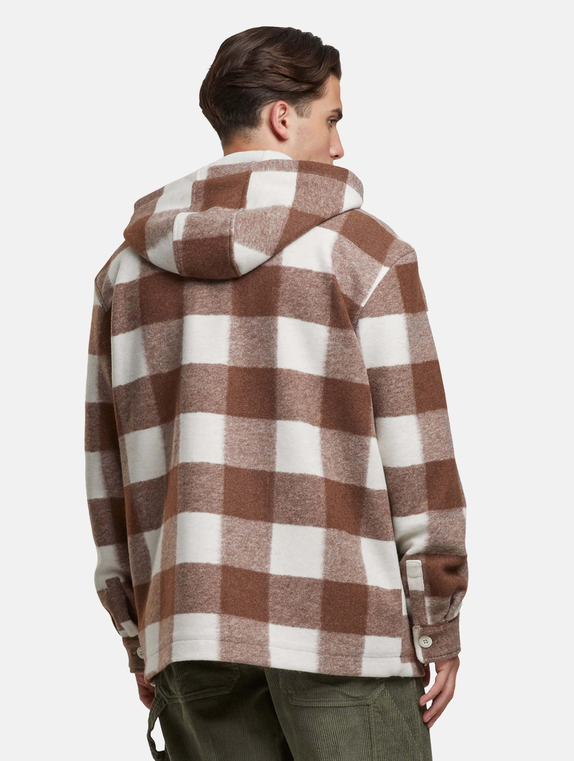 Urban Classics Big Check With Hood