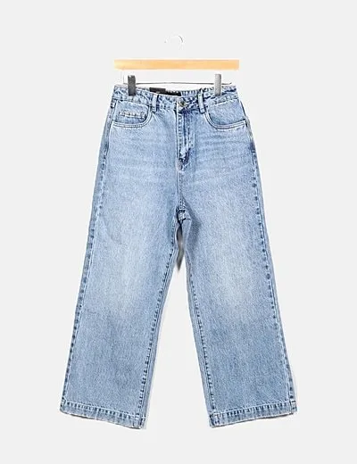 Vero Moda Pantalón denim wide leg