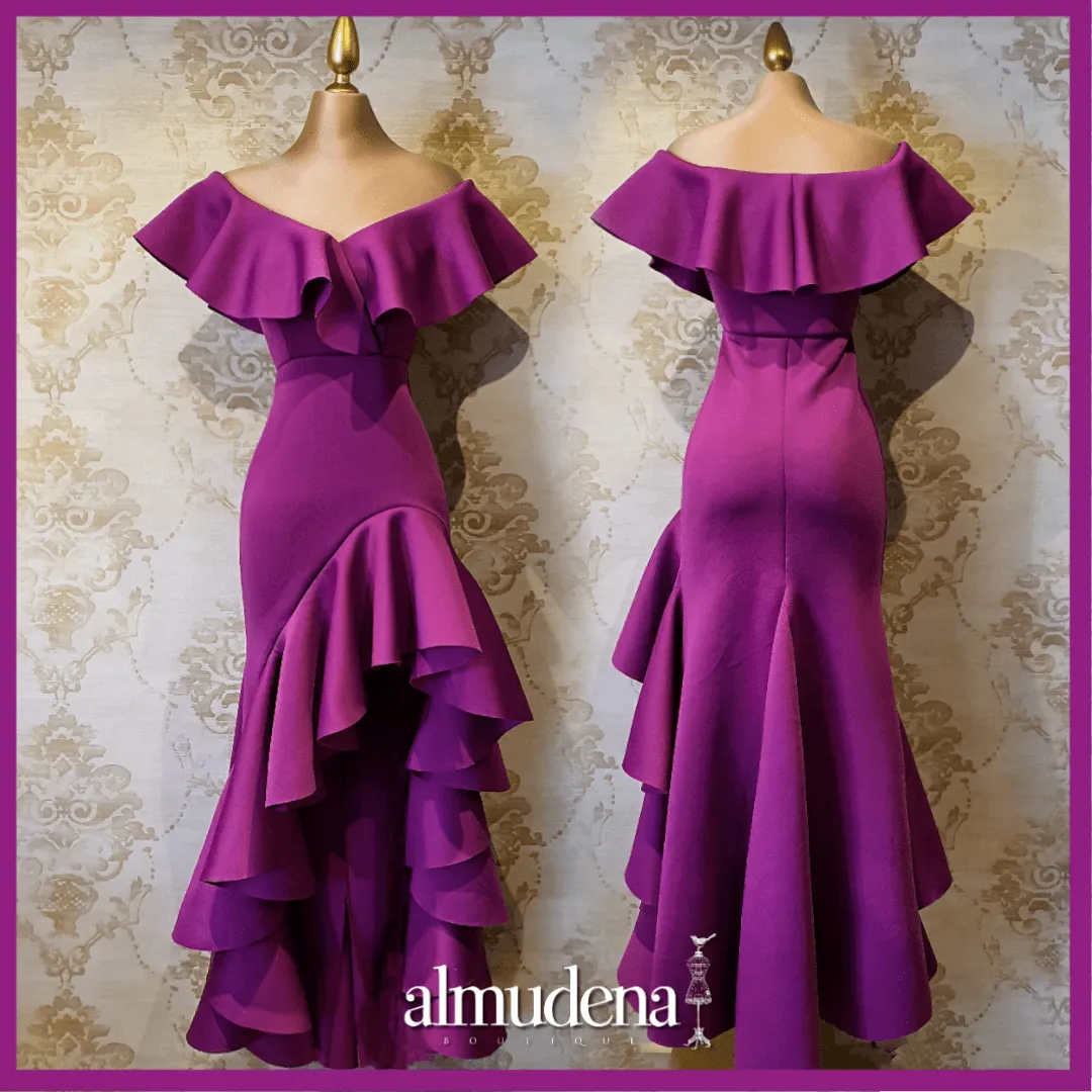 Vestido Fiusha Largo Elegante