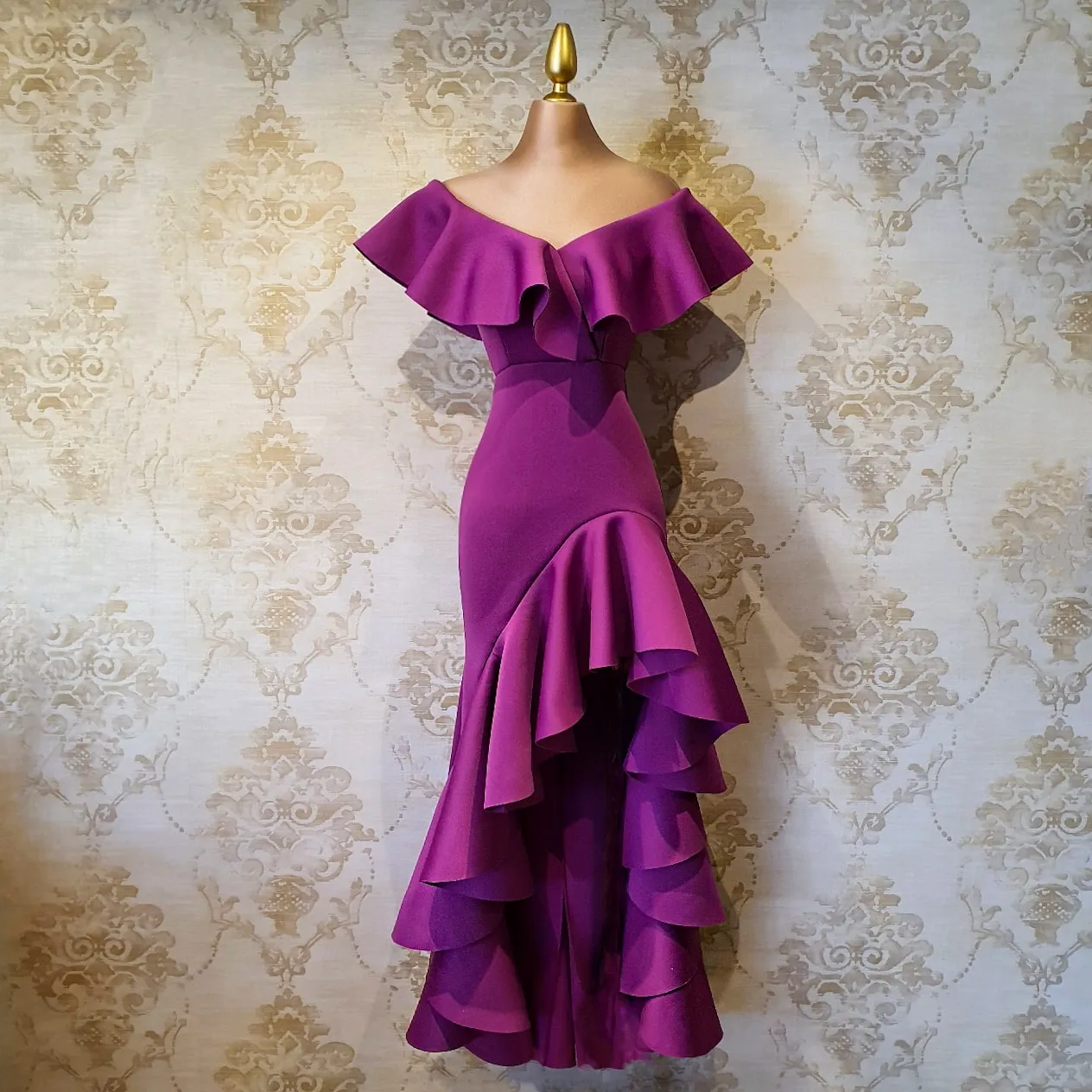 Vestido Fiusha Largo Elegante