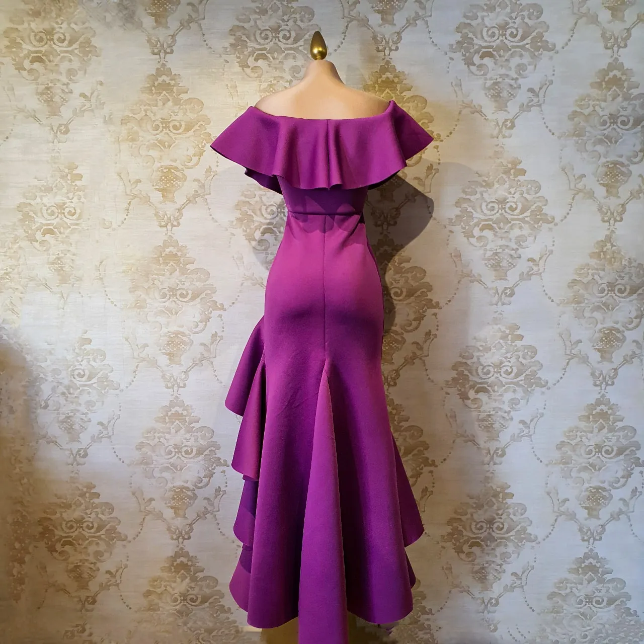 Vestido Fiusha Largo Elegante