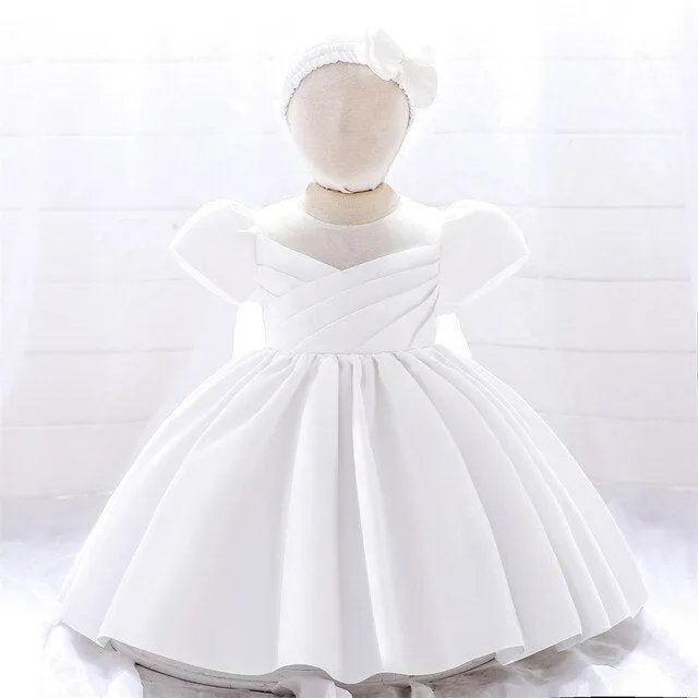 Vestido Madison color blanco para niñas