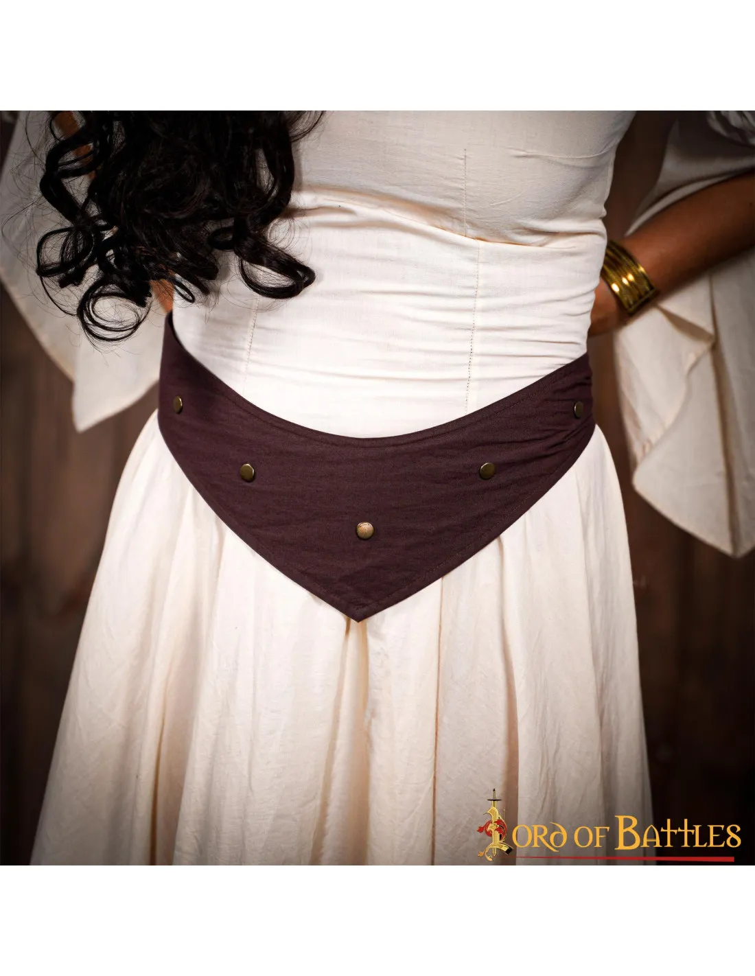 Vestido Medieval Algodón Ligero, Doncella de Campo