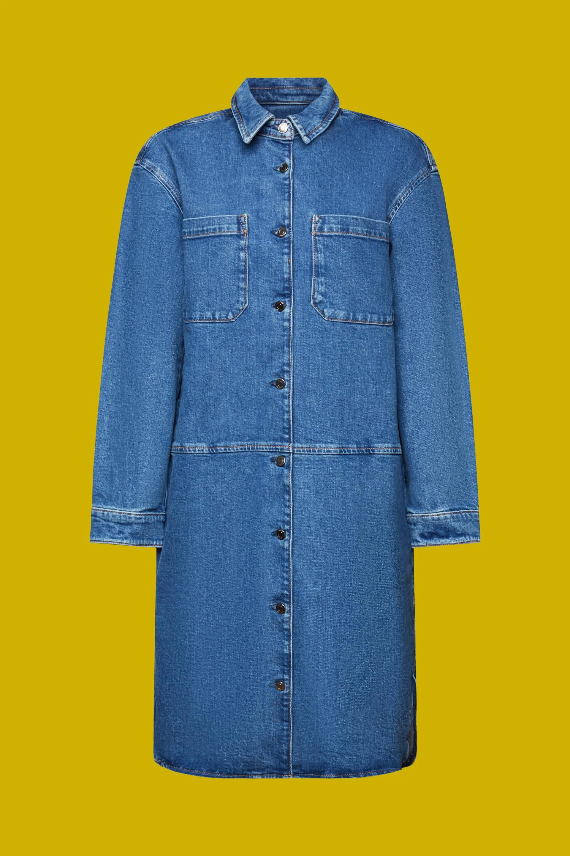 Vestido vaquero con corte holgado