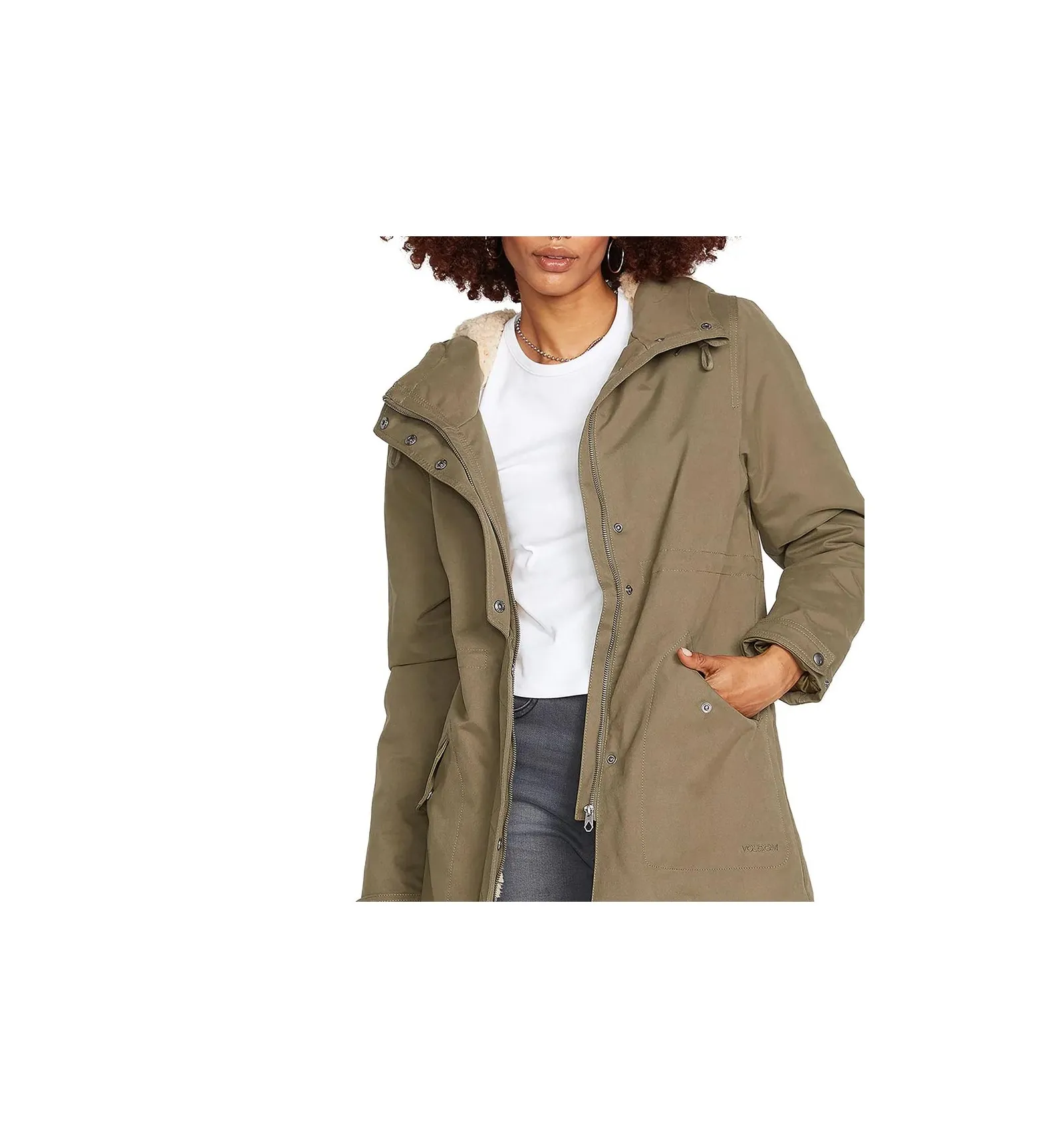 VOLCOM LESS IS MORE PARKA WINTERMOSS