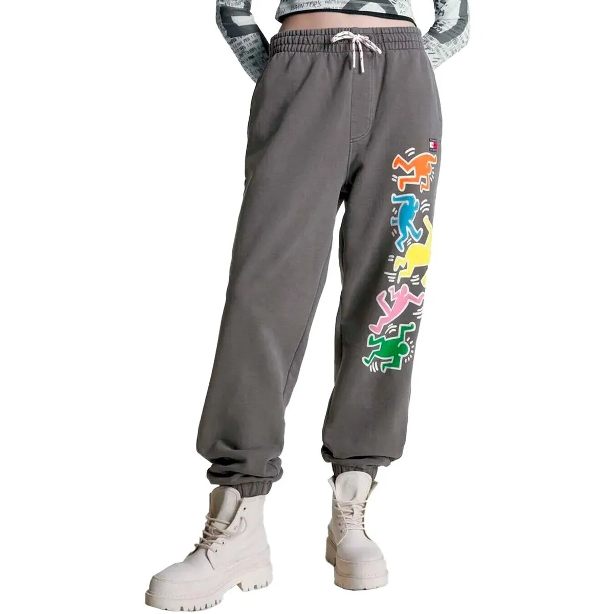 X KEITH HARING  PANTALóN UNISEX CON ESTAMPADO