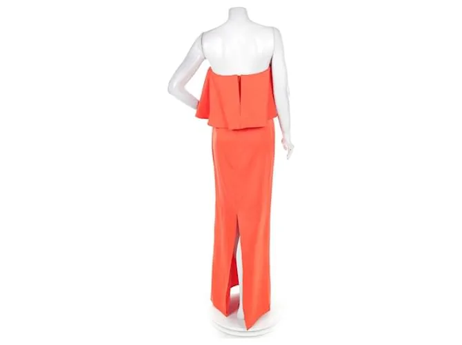 Zac Posen Vestidos Naranja 