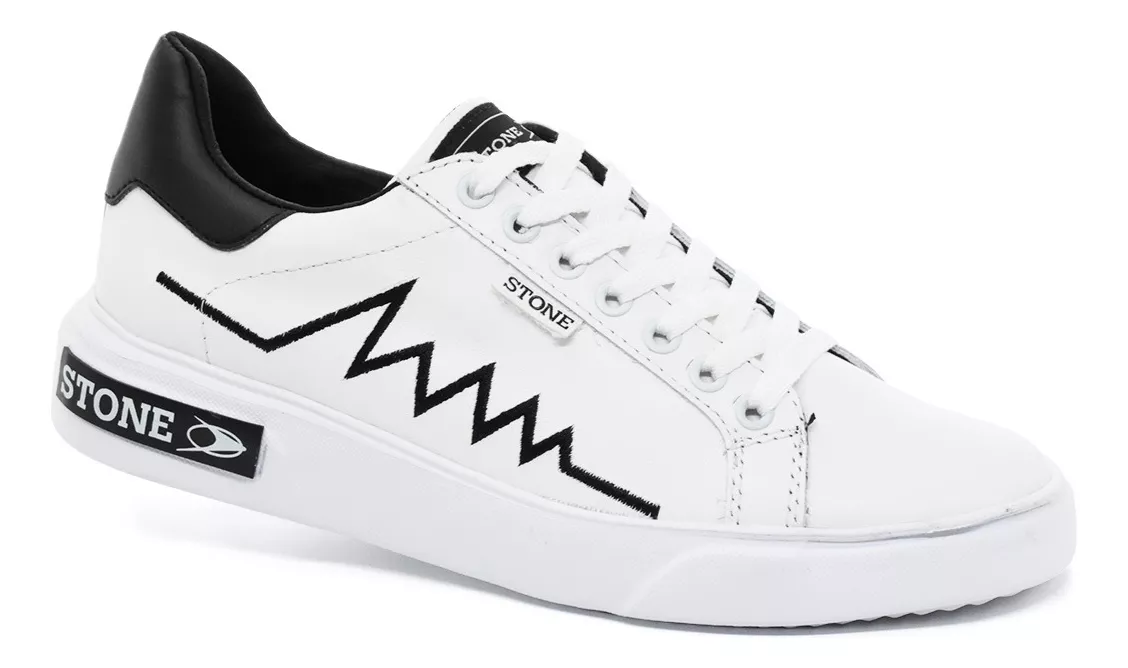 Zapatilla Hombre Urbana Cuero Vacuno Stone 1648