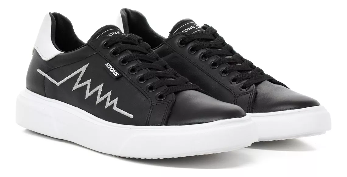 Zapatilla Hombre Urbana Cuero Vacuno Stone 1648