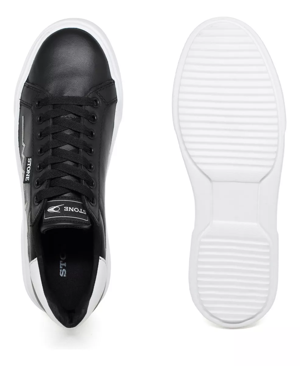 Zapatilla Hombre Urbana Cuero Vacuno Stone 1648
