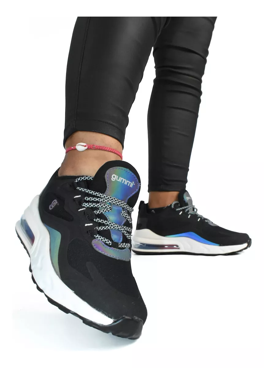 Zapatilla Mujer Dama Plataforma Camara Aire Gummi Trini G270