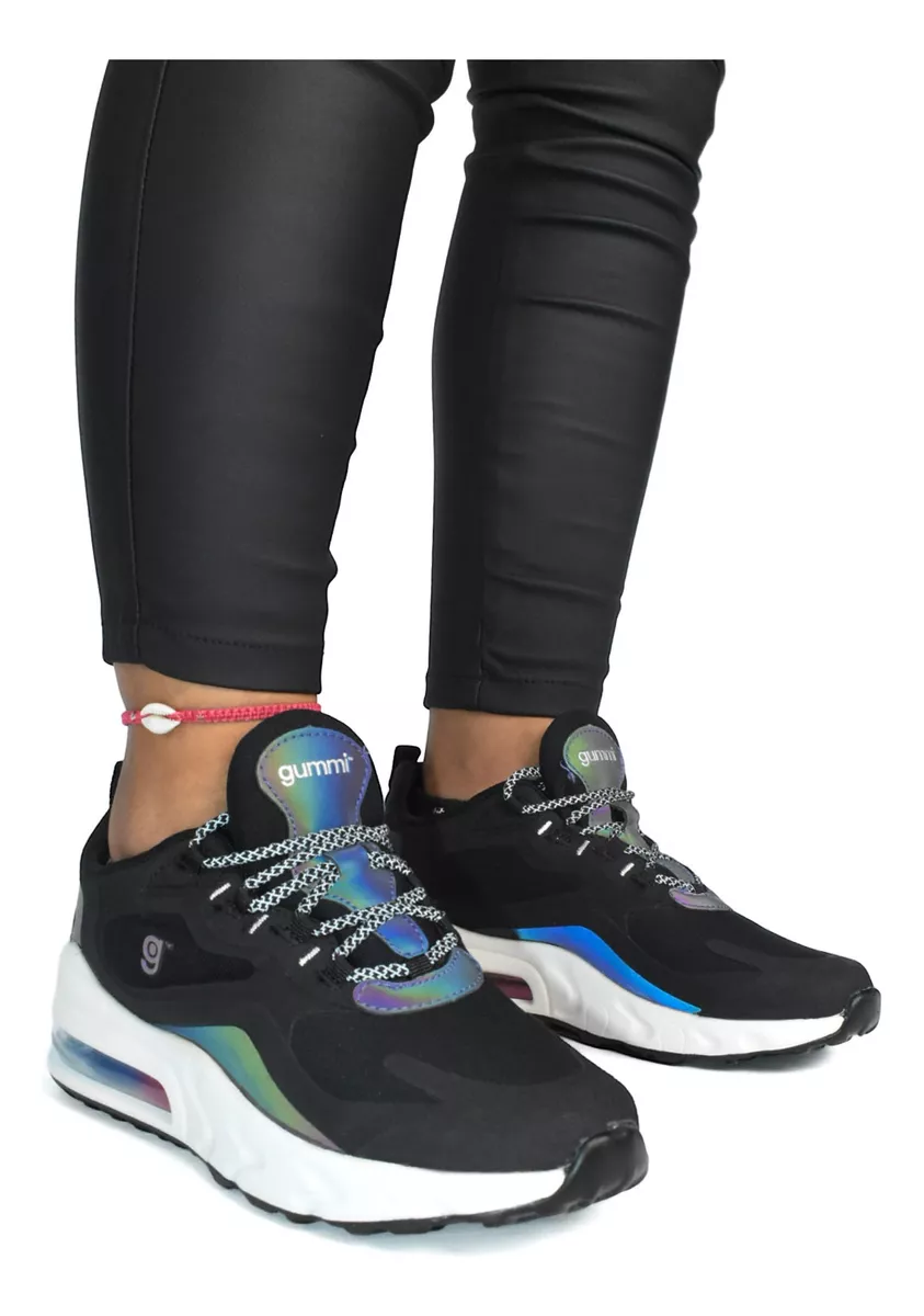 Zapatilla Mujer Dama Plataforma Camara Aire Gummi Trini G270