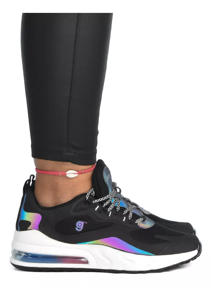 Zapatilla Mujer Dama Plataforma Camara Aire Gummi Trini G270