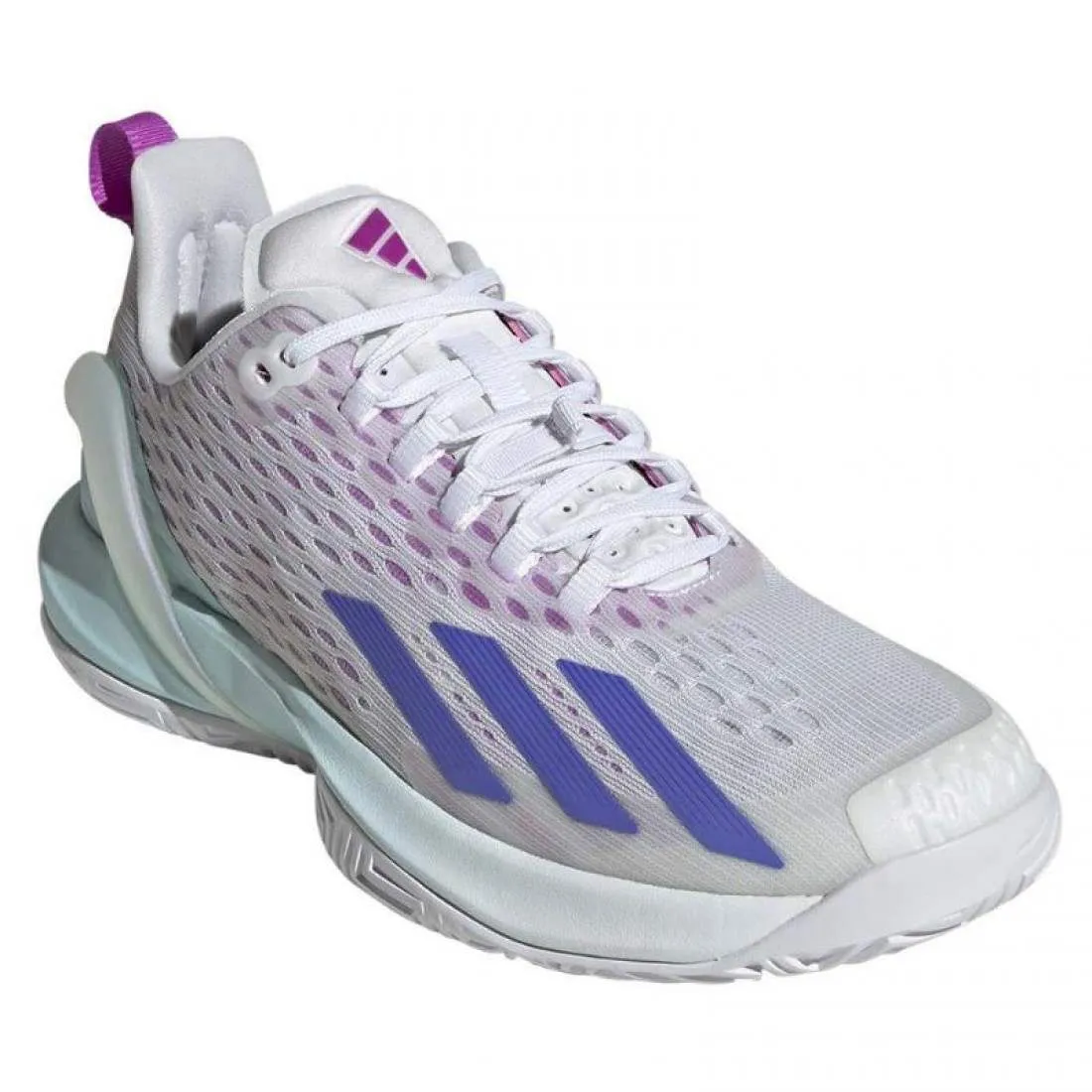 Zapatillas Adidas Adizero Cybersonic Blanco Azul Aqua Mujer | Adidas