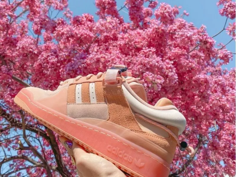 zapatillas bad bunny rosa chile precio