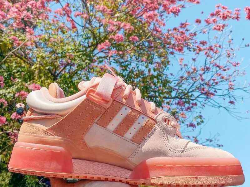 zapatillas bad bunny rosadas adidas