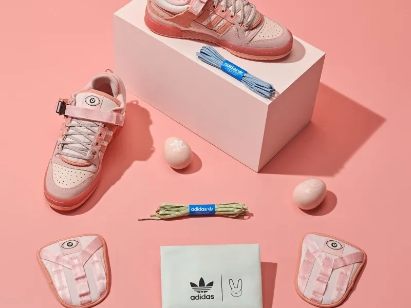 zapatillas bad bunny rosadas adidas