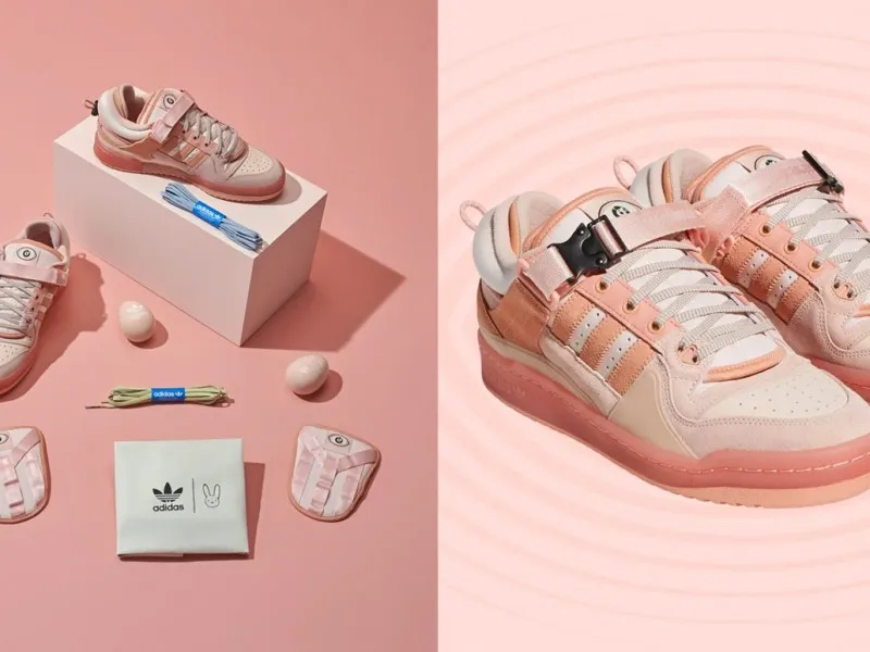 zapatillas bad bunny rosadas chile precio