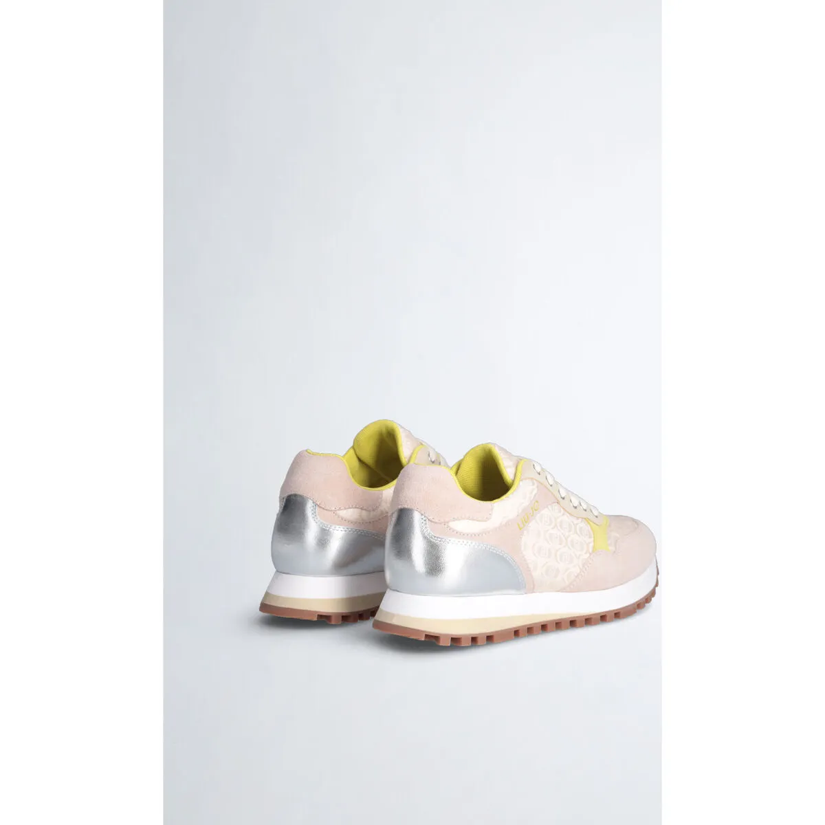 Zapatillas con logotipo de jacquard