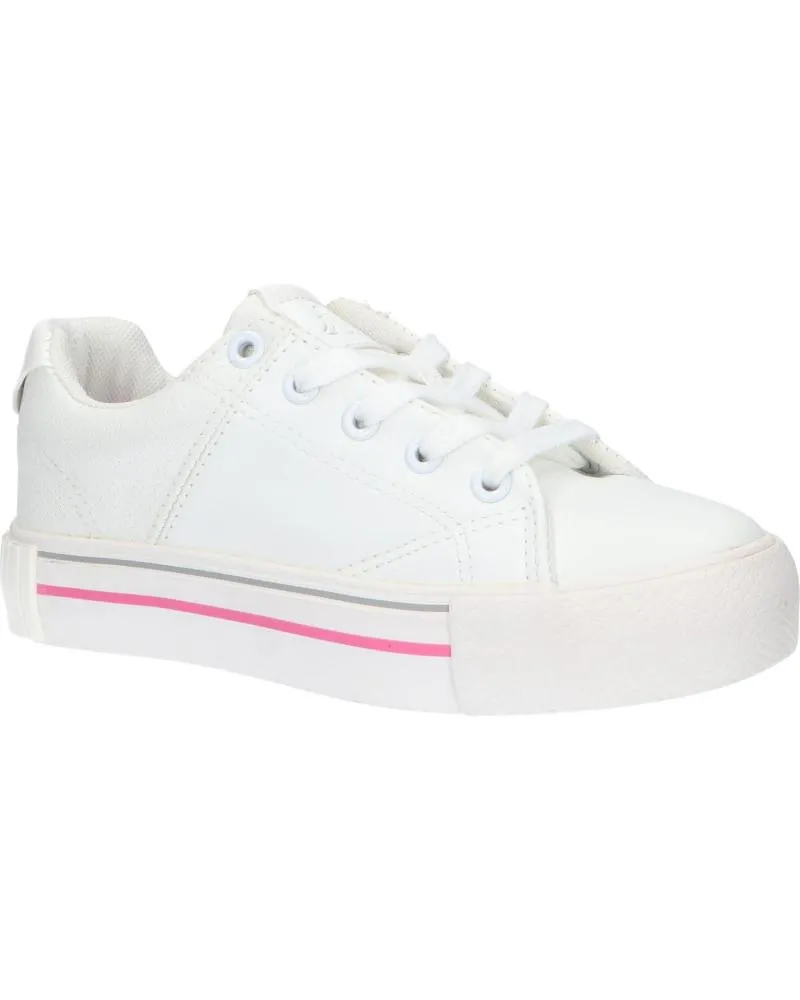 ZAPATILLAS DEPORTE DE MUJER Y NIñA Y NIñO KAPPA 38156CW TUDY LACE A0G WHITEPINK