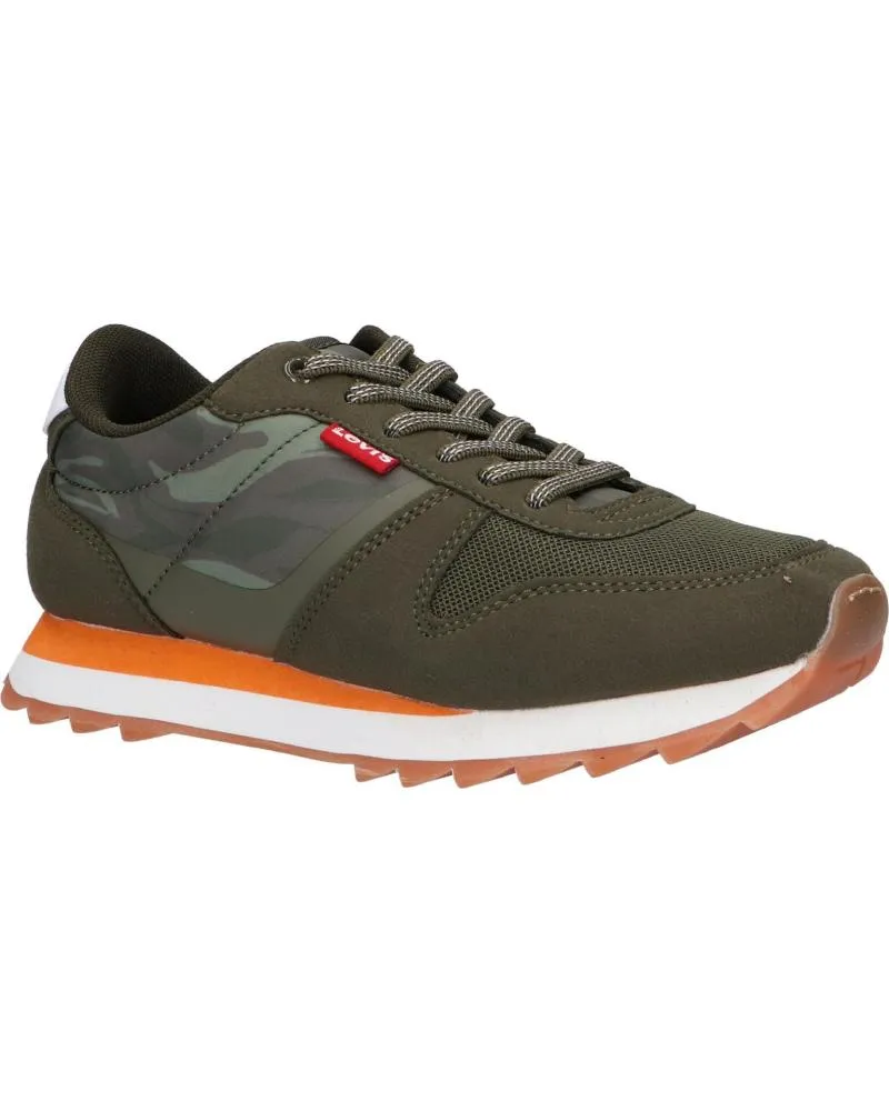 Zapatillas deporte de Niña y Niño LEVIS VALE0005S ALEX 1785 KHAKI CAMO