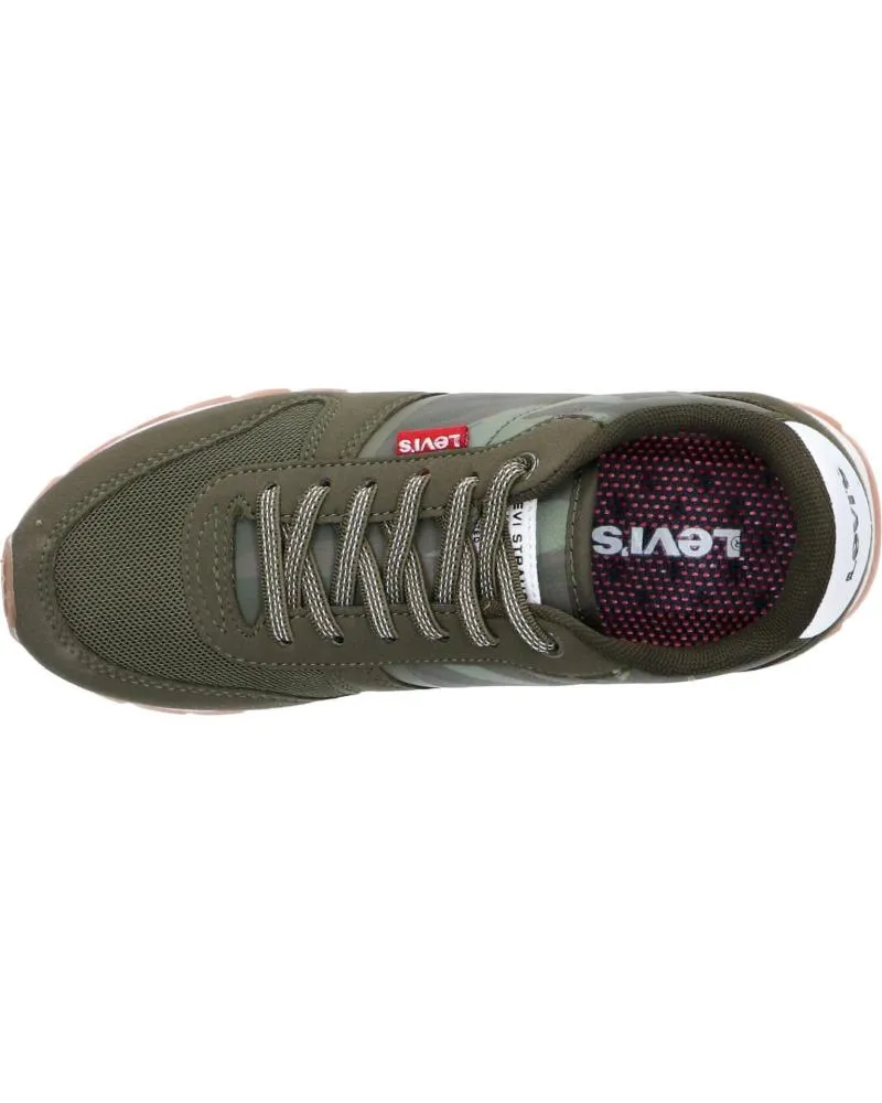Zapatillas deporte de Niña y Niño LEVIS VALE0005S ALEX 1785 KHAKI CAMO