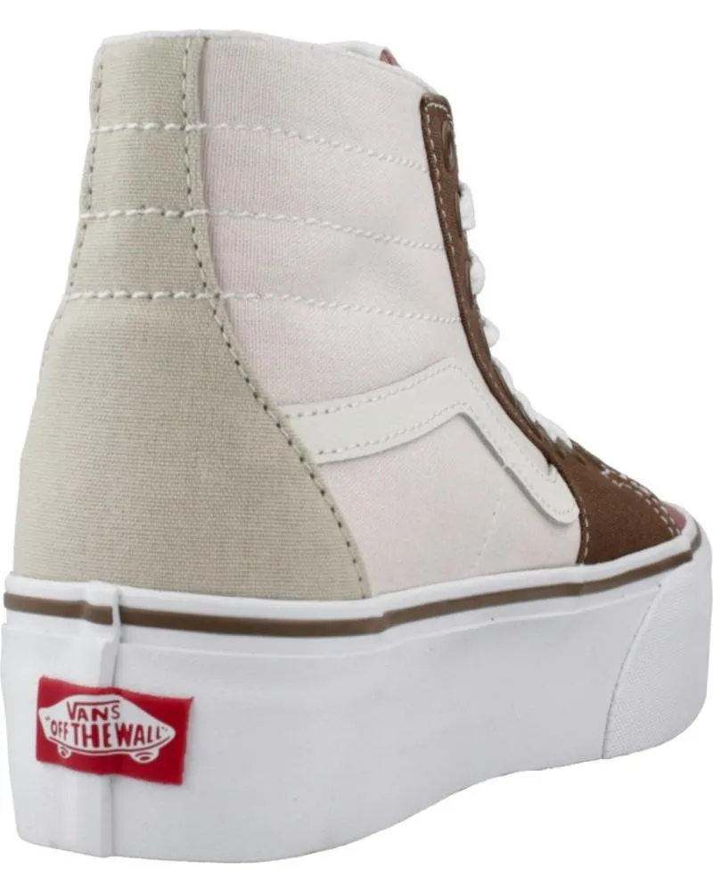 ZAPATILLAS DEPORTE VANS OFF THE WALL  DE MUJER ZAPATILLAS MUJER VANS MODELO SK8HI TAPERED STACKFO COLOR MU  MLTCLR