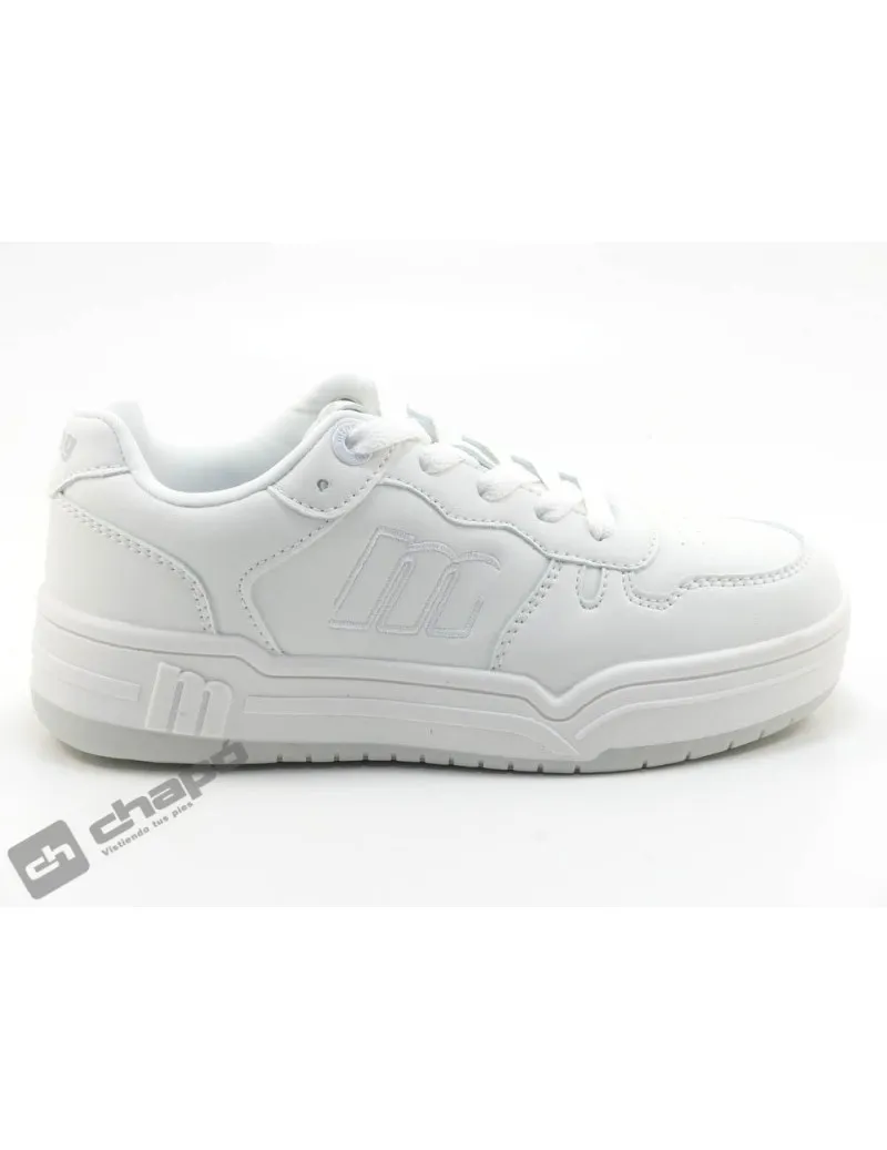 Zapatillas Deportiva Blanco Mustang 48998
