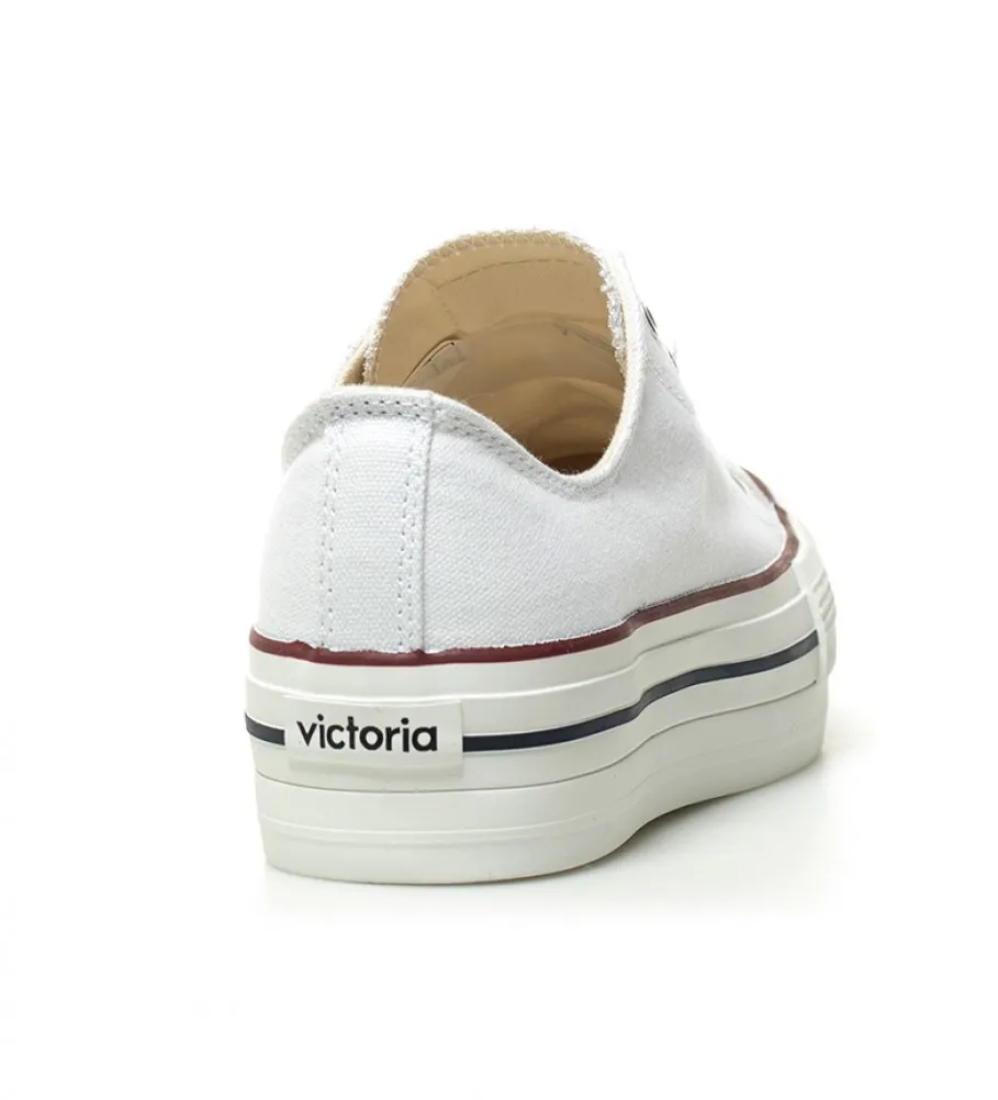 ZAPATILLAS ESTILO BASKET BLANCO ALTURA PLATAFORMA: 4 CM