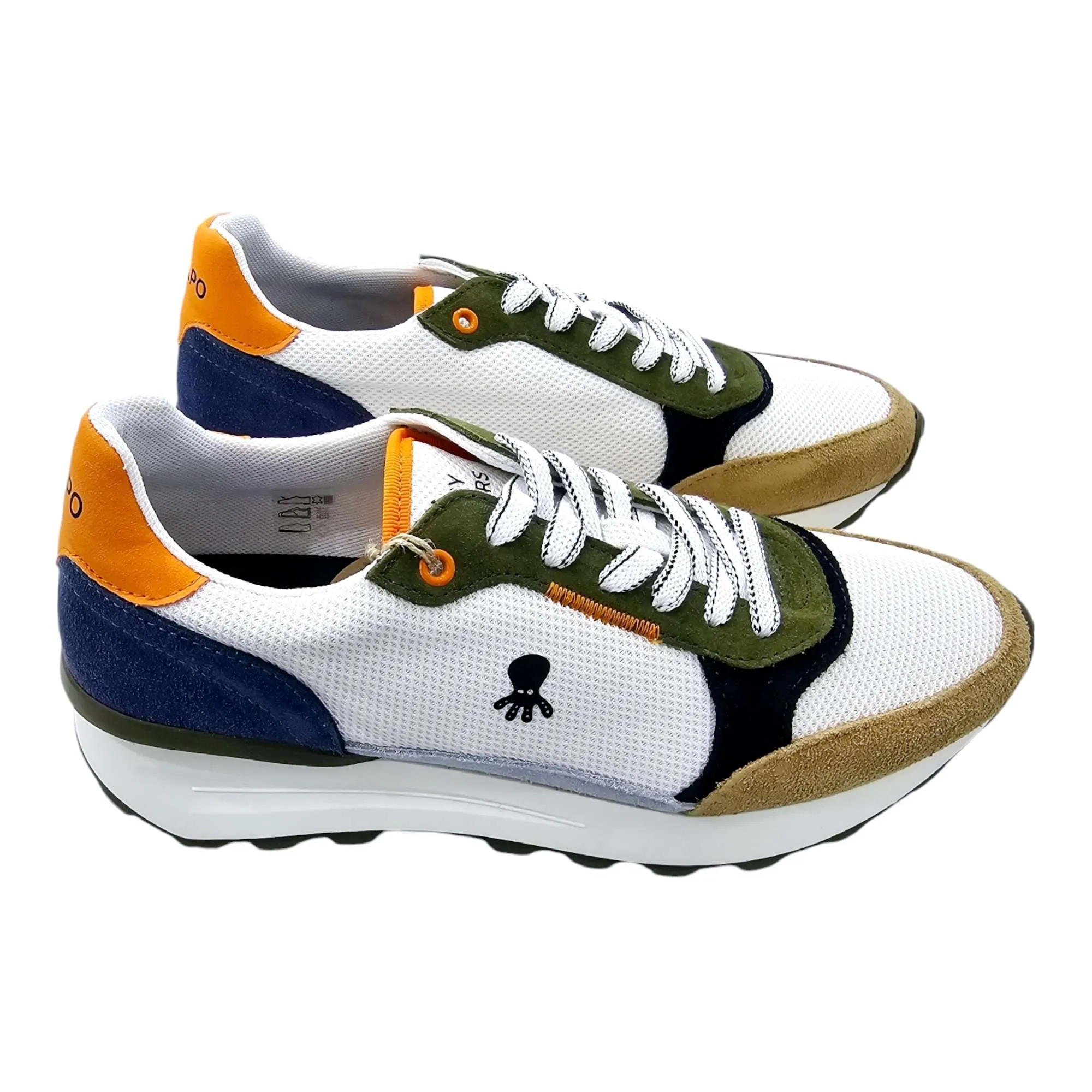 ZAPATILLAS HOMBRE EL PULPO RODAS BLANCO ROTO BLANCO ROTO