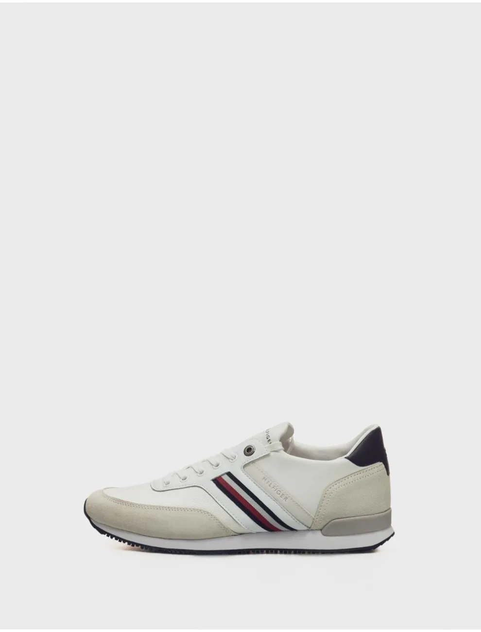 Zapatillas Tommy Hilfiger Iconic Sock Runner Mix Blanco