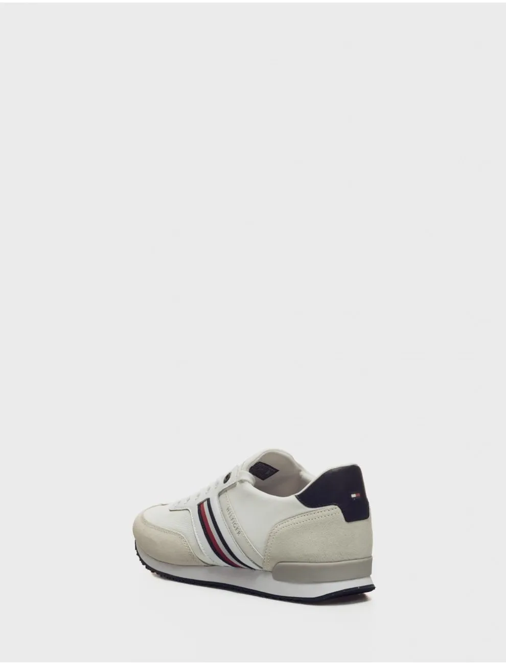 Zapatillas Tommy Hilfiger Iconic Sock Runner Mix Blanco