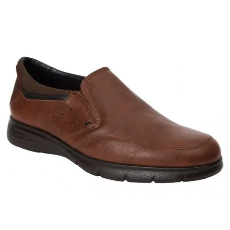 Zapato Hombre Sport  Cómodo En Piel Roble. Dj Santa